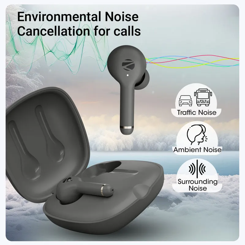 Zebronic Wireless Bluetooth Earbuds Meteoroid Black (ZEB-PODS zi 4) view 4